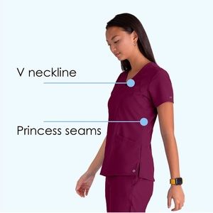 Barco Scrub set in Wine 🍷